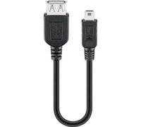 KOMELEC Adaptateur mini usb mâle vers usb 20cm