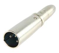 KOMELEC Adaptateur Xlr Mâle Jack 6.35 Femelle Stéréo