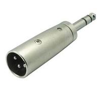 KOMELEC Adaptateur Xlr Mâle Jack 6.35 Stéréo Mâle