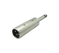 KOMELEC FRANCE Adaptateur Xlr Mâle Jack 6.35 Mâle Mono