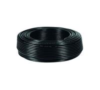 KOMELEC Bobine De Câble Antenne Tv Extérieure Patc17 100m Noir Noir