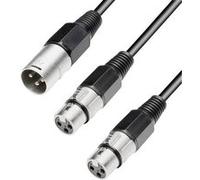KOMELEC FRANCE Câble 2 xlr femelles 1 xlr mâle 50cm