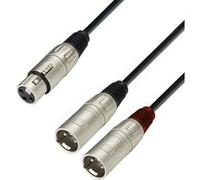 KOMELEC FRANCE Câble 2 xlr mâles 1 xlr femelle 0.50m