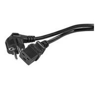 KOMELEC Câble électrique c19 vers cee7 2m Noir G