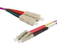 KOMELEC Câble fibre multimode om4 sc/lc 50m