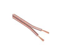 KOMELEC FRANCE Câble haut-parleur 2 x 2.50 mm_ 100 mètres ofc transparent