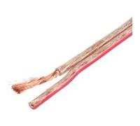 KOMELEC FRANCE Câble haut-parleur 2 x 2.50 mm_ 15 mètres transparent