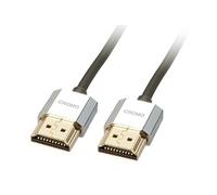 KOMELEC Câble Hdmi 2.0 4k 1m Slim Cromo Lindy