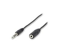 KOMELEC Câble jack 3.5 jack 2.5 mm fem 20cm
