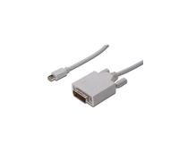 KOMELEC FRANCE Câble Mini DisplayPort vers DVI mâle 1.80m Blanc