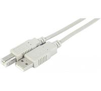 KOMELEC Câble usb 2.0 imprimante gris 3m