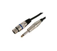 KOMELEC FRANCE Câble Xlr Femelle Jack 6.35 Mâle 6m Mono