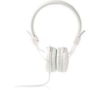 KOMELEC Casque Audio Filaire Pliable Avec Câble De 1.20m Blanc