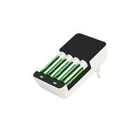 KOMELEC Chargeur de piles rechargeables aa / aaa