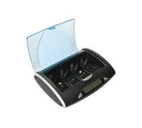 KOMELEC Chargeur-dechargeur rapide universel accus nimh afficheur lcd