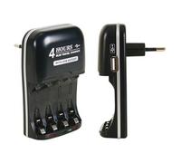 KOMELEC Chargeur rapide pour accus nimh avec sortie usb