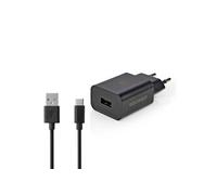 KOMELEC Chargeur secteur usb-c - 5 volts 2.4a 12 watts noir