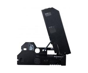 KOMELEC Coffret Mural Informatique 19' Faible Encombrement 5u Prof. 145mm Noir