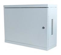 KOMELEC FRANCE Coffret Mural Informatique Fixe 3u 19 Pouces Prof : 180mm Gris