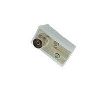KOMELEC Connecteur antenne tv 9.5mm/2.3mm