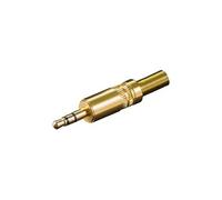 KOMELEC Connecteur jack 3.5mm mâle stéréo gold