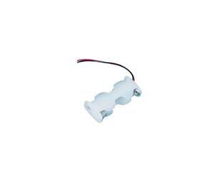 KOMELEC Connecteur porte piles pour 2 piles aa lr6