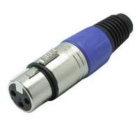 KOMELEC Connecteur Xlr Femelle 3 Broches