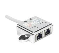KOMELEC Doubleur rj45 pour câblage réseau