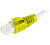 KOMELEC FRANCE Manchon Rj45 Clipsable Jaune (sachet De 10)