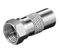 KOMELEC Adaptateur Antenne Type F Mâle Vers Antenne Mâle