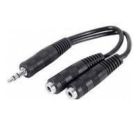 KOMELEC FRANCE Adaptateur audio jack 3.5 - 2 x jack 3.5