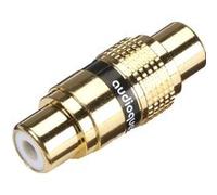 KOMELEC FRANCE Adaptateur rca femelle femelle or