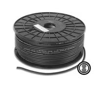 KOMELEC FRANCE Bobine De Câble Xlr Micro 2 X 0.34 Mm 100m Noir