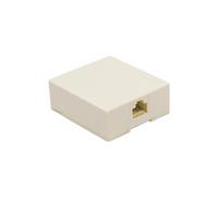 CONECTICPLUS Boitier Mural 1 Port RJ45