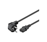 KOMELEC Câble Électrique Secteur Noir 10 Mètres Noir