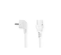 KOMELEC Câble Electrique Secteur Blanc 10m