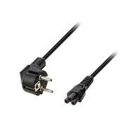 KOMELEC FRANCE Câble Électrique Pour Ordinateur Portable Tripolaire 5m Noir Noir
