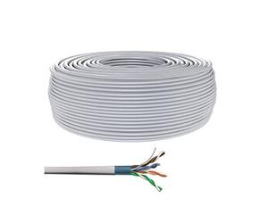 KOMELEC FRANCE Câble ethernet cat 5e rigide blindé 300m