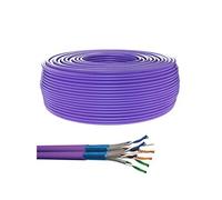 Dexlan - Câble en vrac - 305 m - 7.5 mm - F/FTP - duplex - CAT 6a - sans halogène, conducteurs massifs - violet