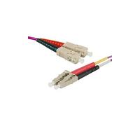 KOMELEC FRANCE Câble fibre multimode om4 sc/lc 0.50m