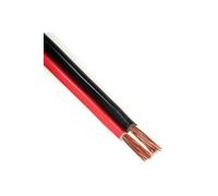KOMELEC FRANCE Câble haut-parleur 2 x 1.50 mm_ 100 mètres rouge-noir
