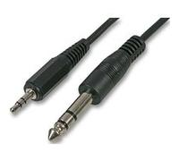 KOMELEC Câble jack 3.5 mâle jack 6.35 3 mètres