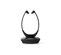 KOMELEC FRANCE Casque audio sans fil intra-auriculaires avec base de chargement - noir