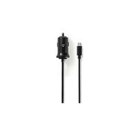 KOMELEC FRANCE Chargeur allume cigare avec câble micro usb - 5v 2.4a 12 watts noir