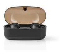 KOMELEC FRANCE Ecouteurs Sans Fil Bluetooth Sans Fil Avec Micro Et Étui De Chargement Noir Noir