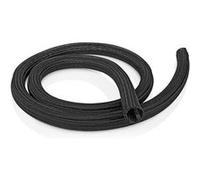 KOMELEC FRANCE Gaine Pour Câbles Et Fils Ø Max : 30mm Noire 2m Noir