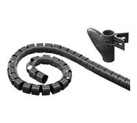 KOMELEC Gaine Pour Câbles Et Fils Organisateur Spirale Ø Max : 20mm Noire 2m