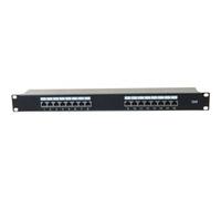 CONECTICPLUS Panneau de Brassage Ethernet RJ45 16 Ports 19' 1U Cat 6 blindé