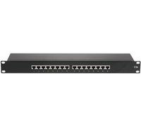 KOMELEC Panneau de brassage ethernet rj45 16 ports 19' 1u cat5e blindé G