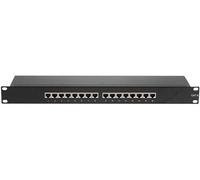 KOMELEC Panneau de brassage ethernet rj45 16 ports 19' 1u cat6 blindé G